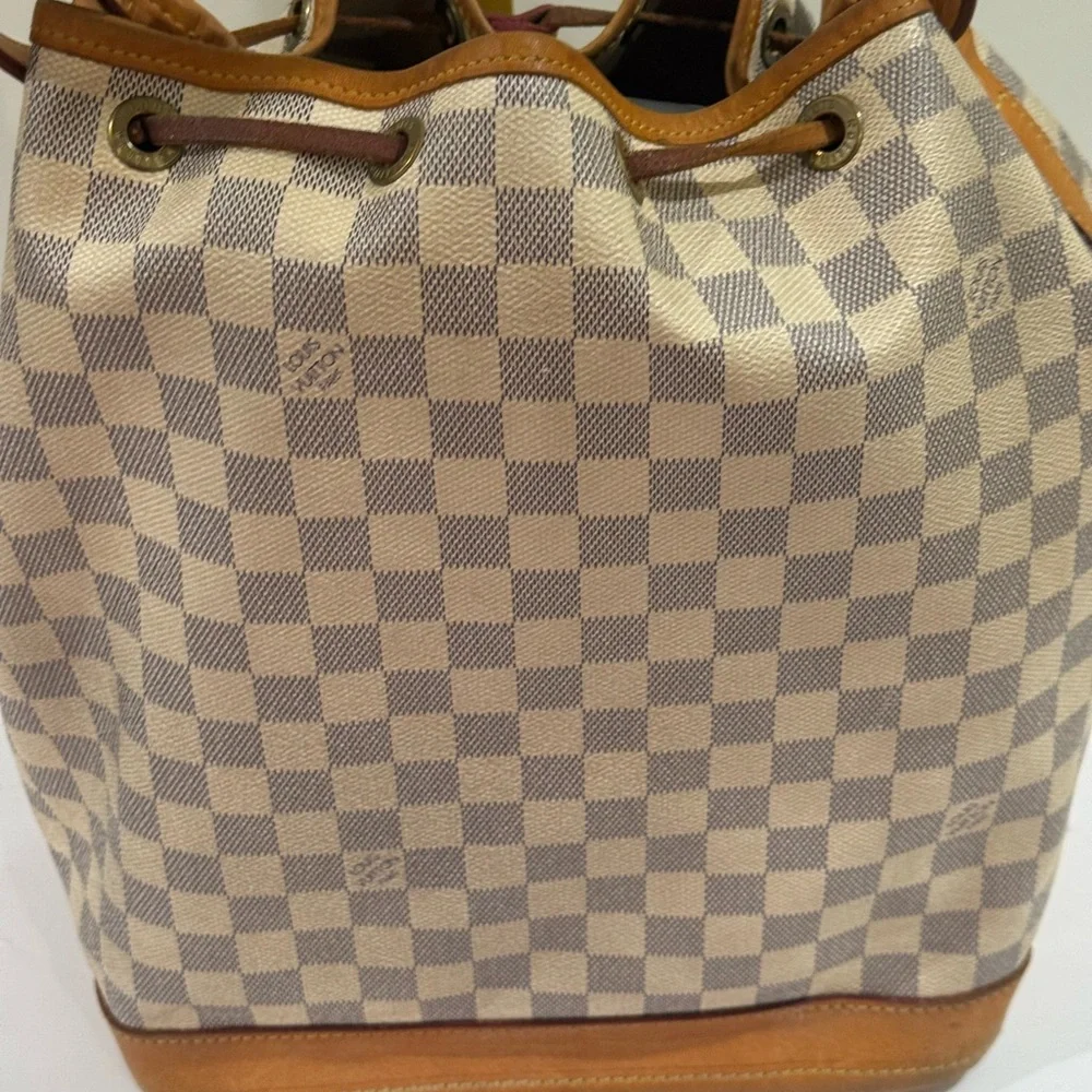 Louis Vuitton Azur Damier Noe GM ~ Vintage